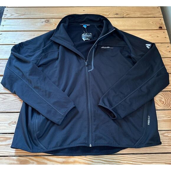 Eddie Bauer Other - NWT $129 Eddie Bauer Full Zip Track Jacket Size 2XL Men’s Black